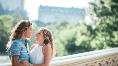 Lesbian Marriage proposal