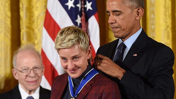 Ellen DeGeneres Named Recipient Of The Presidential Medal Of Freedom