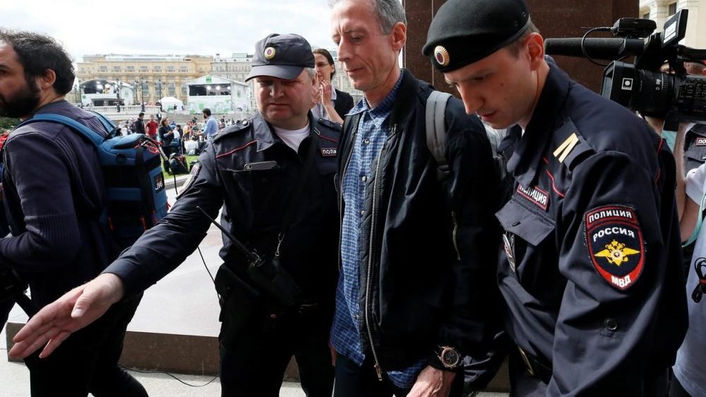 Peter Tatchell arrest