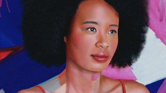 Queer Archibald Finalist Paints Openly Queer Media Personality Faustina Agolley