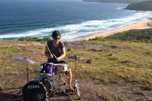 Australian Lesbian Drummer Libby Jones