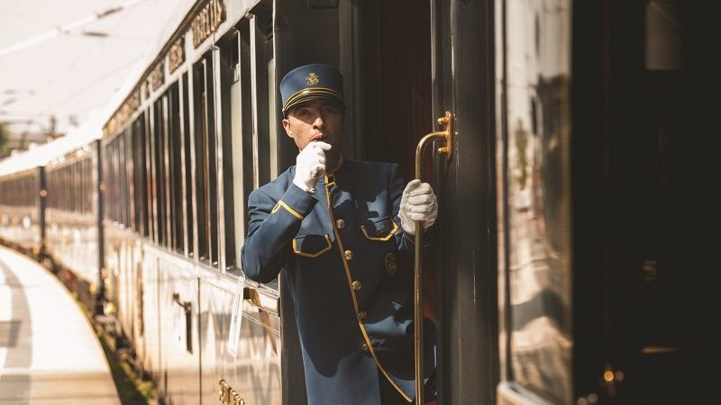 Train Conductor on train