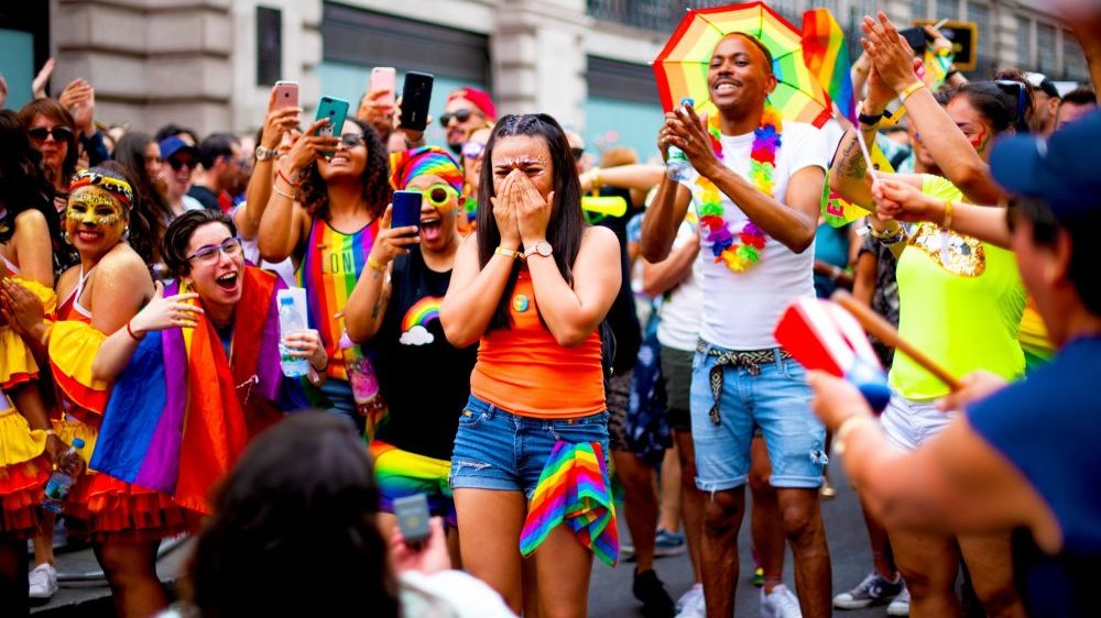 Overall Winner and Love Your Partner Winner_ Jamie Thistlethwaite - Proposal at London Pride 2019