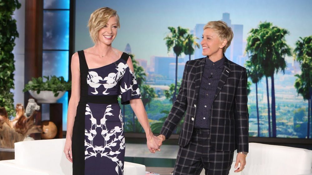 Ellen Degeneres and Portia de Rossi