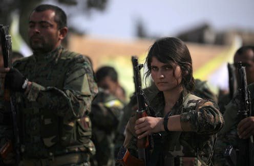Kurds Targeted In Turkish Attack Include Thousands Of Female Fighters Who Battled Islamic State