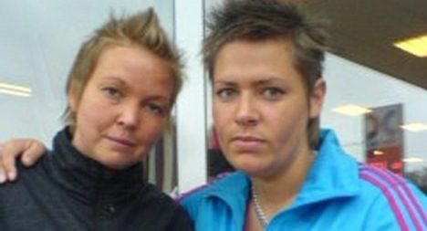 Sara Evaldsson, 29, and Maria Engström, 31