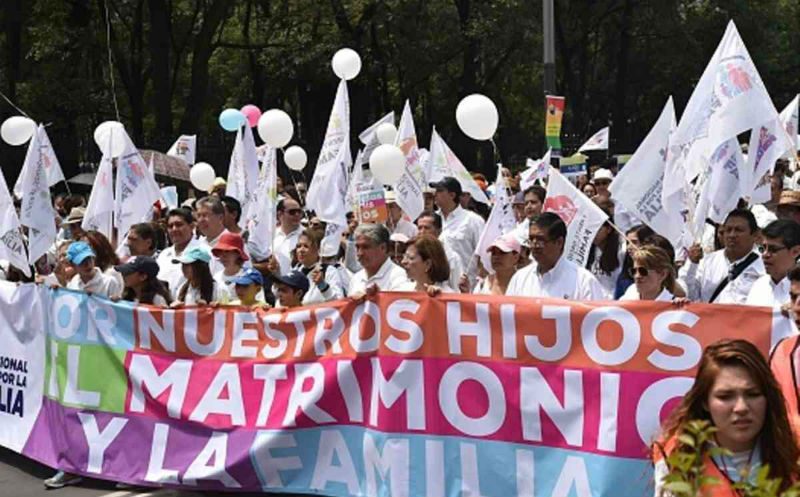Thousands Rally Against Marriage Equality In Mexico
