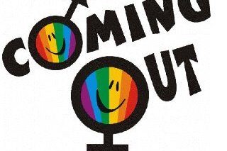 coming out logo