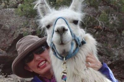 author in taos-with Lama