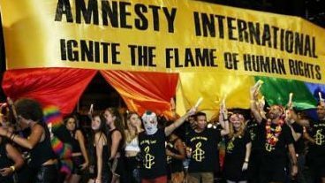 Amnesty International banner