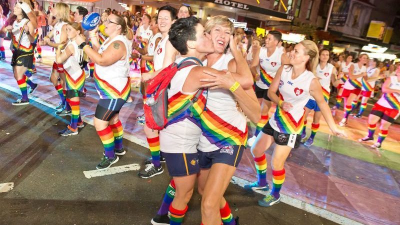 Explosive Pride At The 38th Sydney Gay And Lesbian Mardi Gras Parade