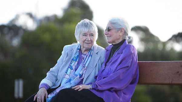 Phyllis Papps and Francesca Curtis