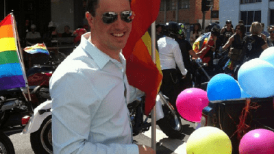 Robert Cavallucci supports Brisbane Pride Parade this Saturday