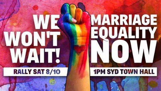 Sydney Marriage Equality Rally