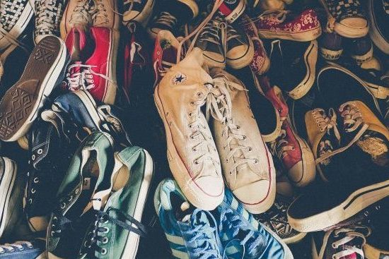 collection of shoes