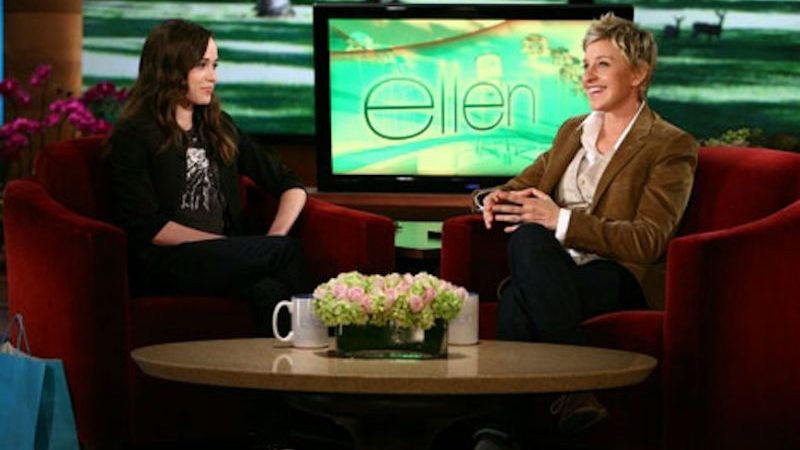 Ellen Page And Ellen DeGeneres Comparing Notes On Coming Out