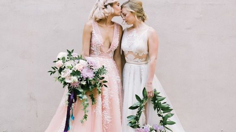 lesbian brides