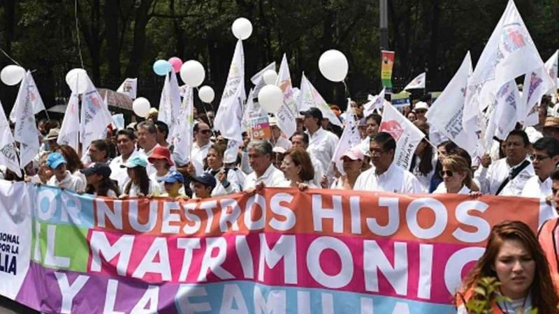 Thousands Rally Against Marriage Equality In Mexico